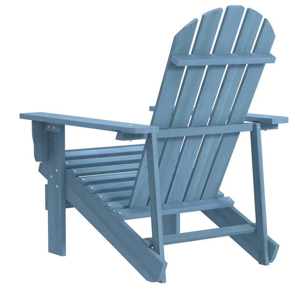 vidaXL Adirondack-Gartenstuhl Massivholz Tanne Blau - Bild 4