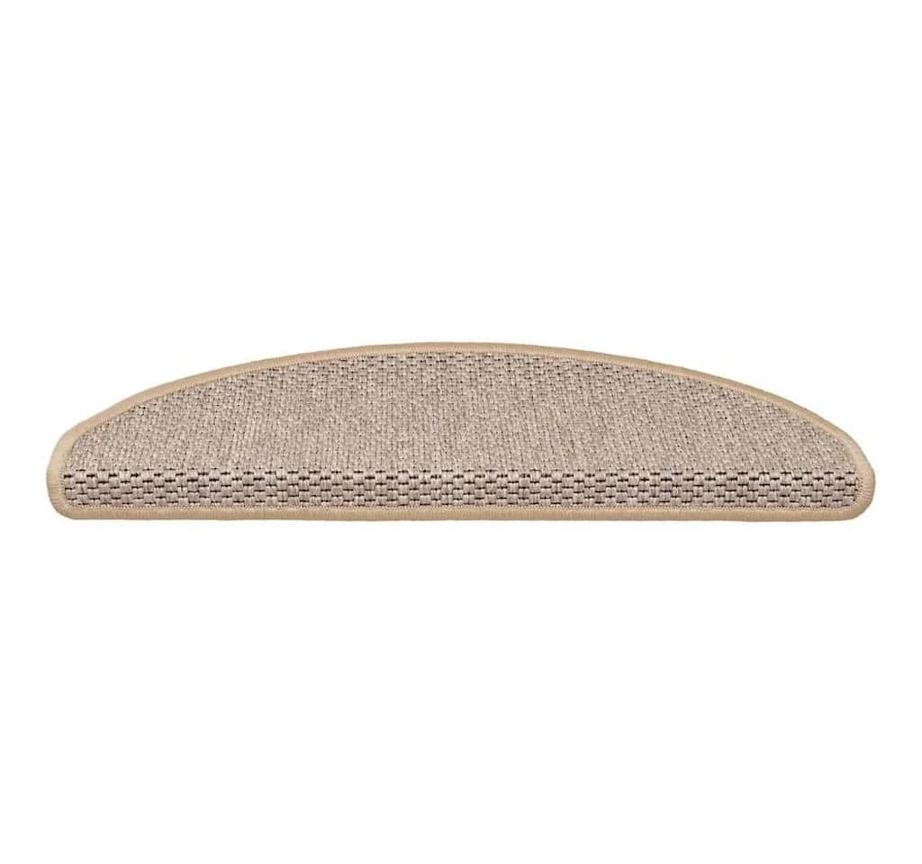 vidaXL Stufenmatte Sisal Selbstklebend 15 Stk. Hellbeige - Bild 3