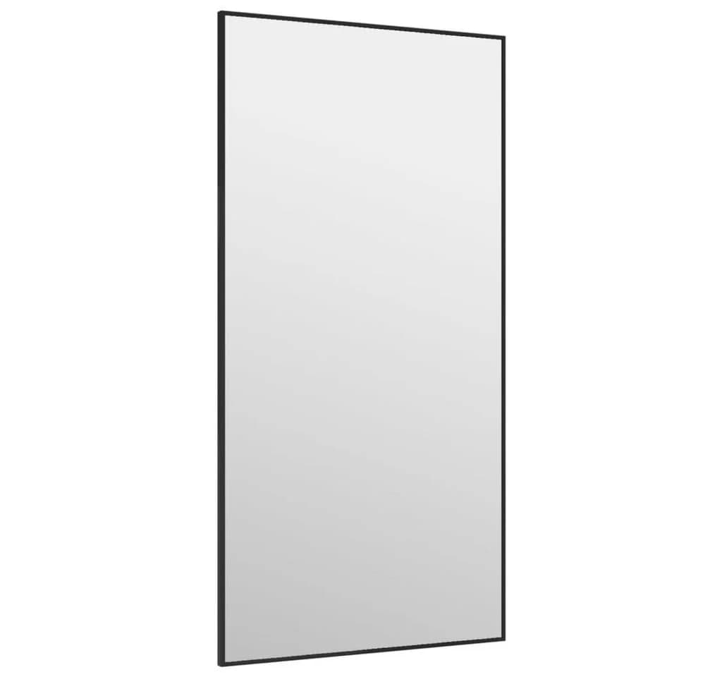 vidaXL Türspiegel Schwarz Aluminium Rahmen 40x80 cm - Bild 2