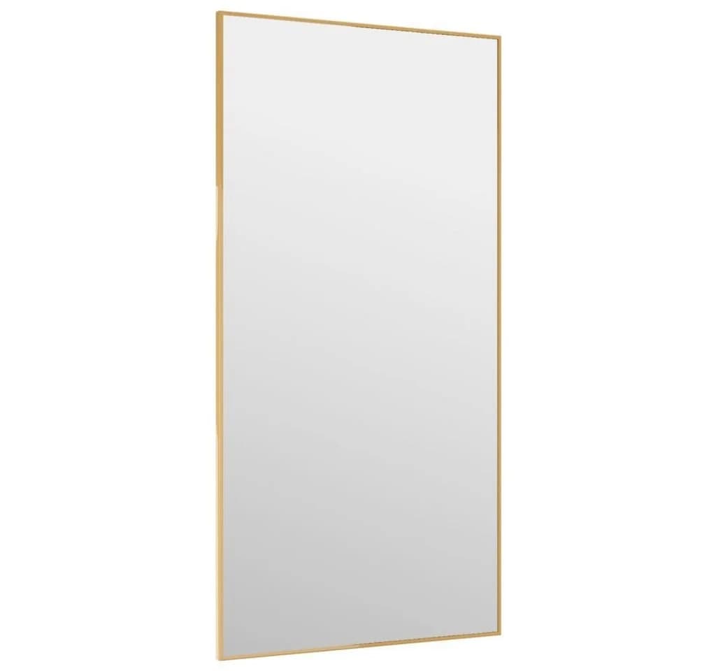 vidaXL Türspiegel Golden 40x80 cm Aluminium Glas - Bild 2