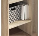 vidaXL Bücherregal Sonoma-Eiche 5 Fächer Holzwerkstoff Bild 3