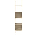 vidaXL Bücherregal Sonoma-Eiche 5 Fächer Holzwerkstoff Bild 5