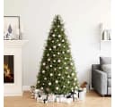 vidaXL Christbaumschmuck 100-tlg. Weihnachtskugel-Set Rosa Bild 1