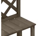 vidaXL Pflanzentreppe Grau mit Rankgitter Massivholz Tanne Bild 5