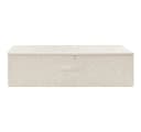 vidaXL Aufbewahrungsbox Creme Faltbar Stoff Bild 3