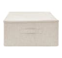 vidaXL Aufbewahrungsbox Creme Faltbar Stoff Bild 4