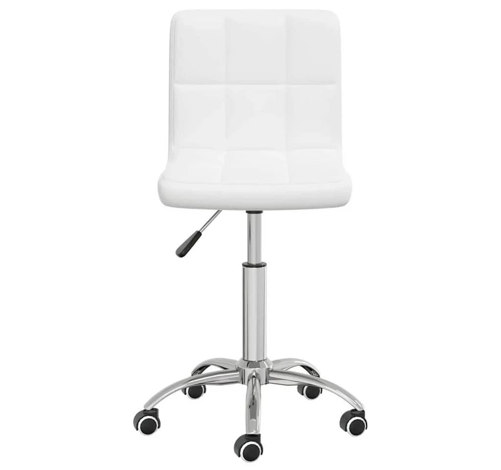 vidaXL Bürostuhl Drehbar Weiß Kunstleder - Bild 3