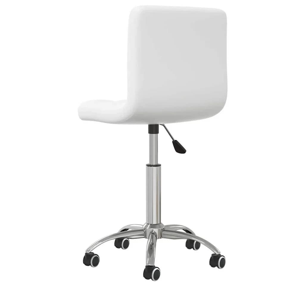 vidaXL Bürostuhl Drehbar Weiß Kunstleder - Bild 5