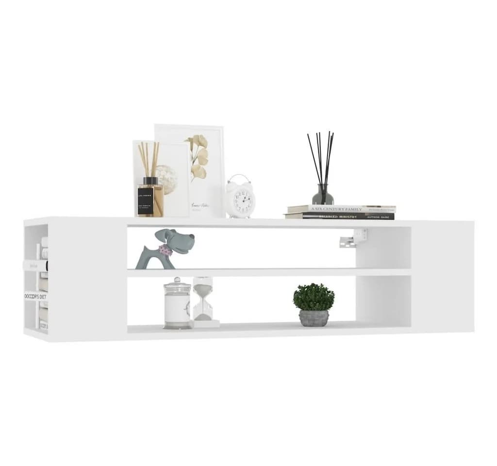 vidaXL TV-Hängeschrank Weiß Holzwerkstoff - Bild 2