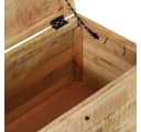 vidaXL Aufbewahrungsbox Truhe Massivholz Braun Bild 5