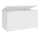 vidaXL Truhe Weiß Aufbewahrung Holz 84x42x46 cm Bild 3