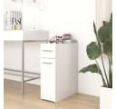 vidaXL Apothekerschrank Weiß 20x45,5x60 cm Spanplatte Bild 2
