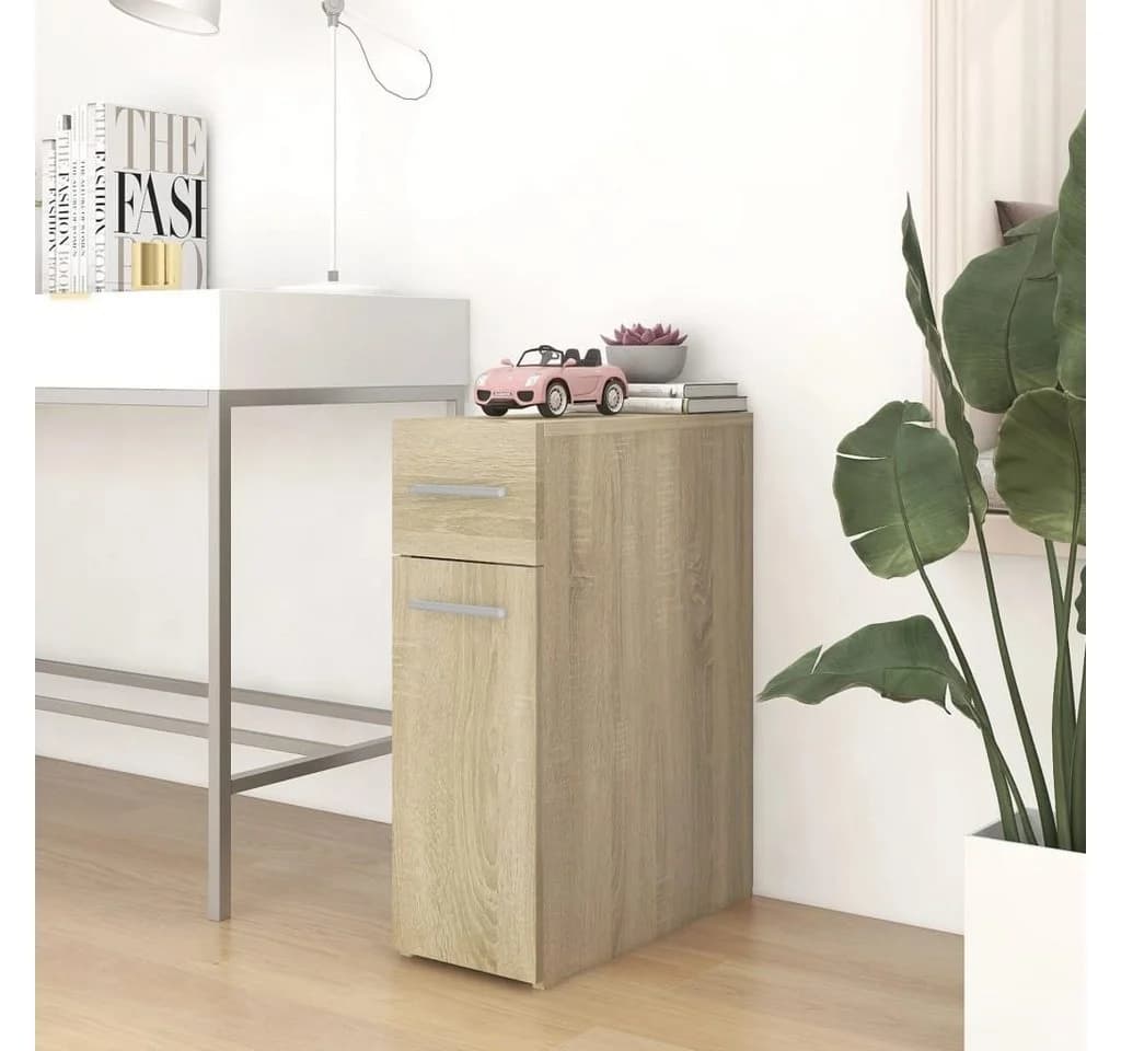 vidaXL Apothekerschrank Sonoma-Eiche Holzwerkstoff