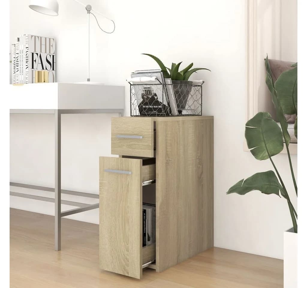 vidaXL Apothekerschrank Sonoma-Eiche Holzwerkstoff - Bild 3