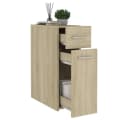 vidaXL Apothekerschrank Sonoma-Eiche Holzwerkstoff Bild 4