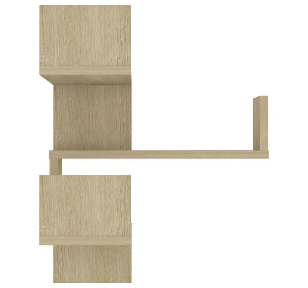 vidaXL Wand-Eckregal Sonoma-Eiche Holzwerkstoff - Bild 5