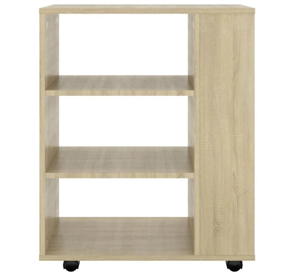 vidaXL Rollcontainer Rollschrank Sonoma-Eiche Holzwerkstoff - Bild 4
