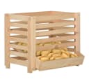 vidaXL Aufbewahrungsbox Kartoffelkiste Massivholz Kiefer Bild 1