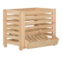 vidaXL Aufbewahrungsbox Kartoffelkiste Massivholz Kiefer Bild 2