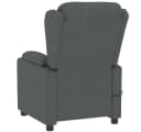 vidaXL Massagesessel Dunkelgrau Stoff 6-Punkt Vibrationsmassage Bild 5