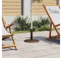 vidaXL Schirmhalter Bronzen Gusseisen mit Adapter Bild 1