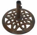 vidaXL Schirmhalter Bronzen Gusseisen mit Adapter Bild 5