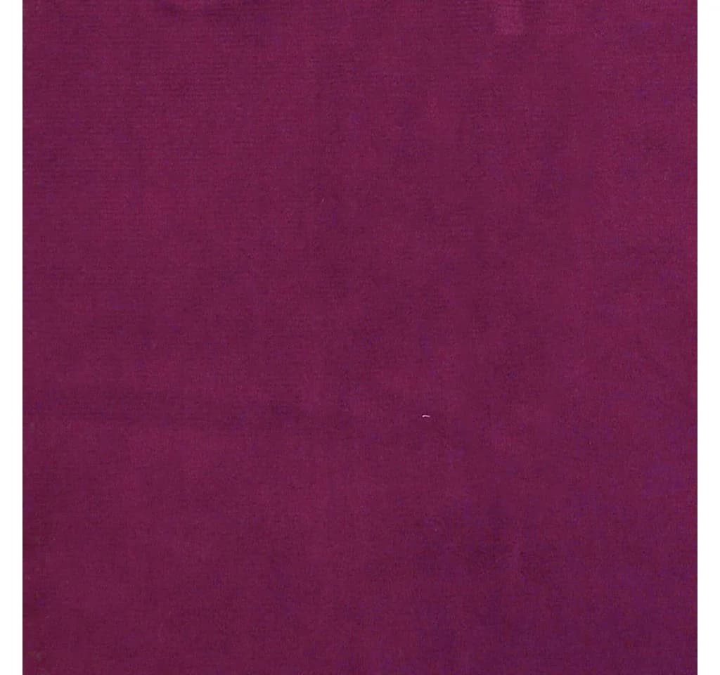 vidaXL Runder Aufbewahrungshocker Violett Samt - Bild 5