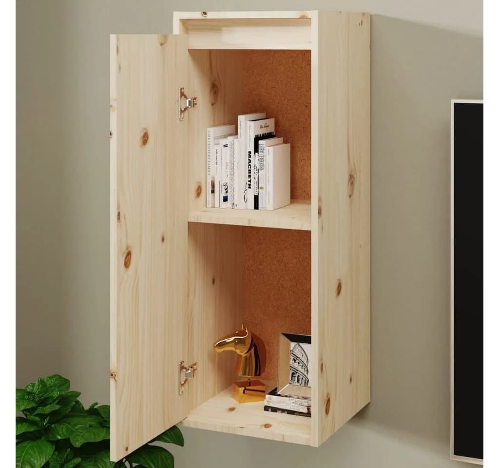 vidaXL Wandschrank Massivholz Kiefer - Bild 3