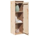 vidaXL Wandschrank Massivholz Kiefer Beige Bild 3