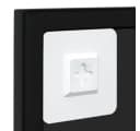 vidaXL Spiegel 100 x 60 cm Wandspiegel Schwarz Metall Bild 5