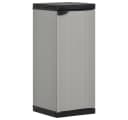 vidaXL Mehrzweckschrank Grau Schwarz Garten-Lagerschrank Bild 2