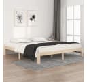 vidaXL Massivholzbett 180x200 cm Kiefernholz Modern Bild 1