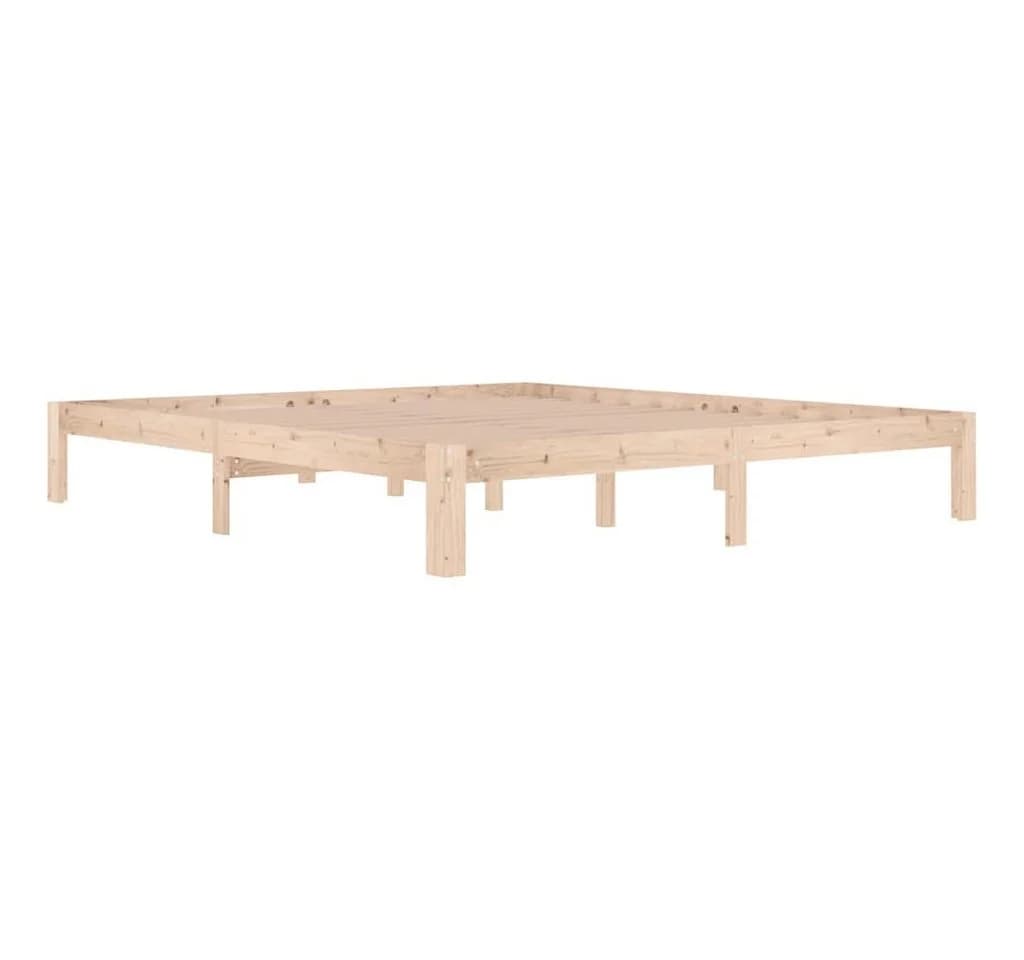 vidaXL Massivholzbett 180x200 cm Kiefernholz Modern - Bild 2