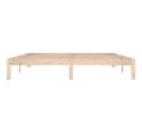 vidaXL Massivholzbett 180x200 cm Kiefernholz Modern Bild 4