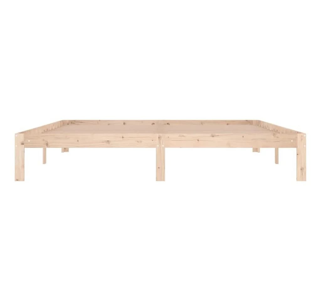 vidaXL Massivholzbett 180x200 cm Kiefernholz Modern - Bild 4
