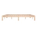 vidaXL Massivholzbett 180x200 cm Kiefernholz Modern Bild 5