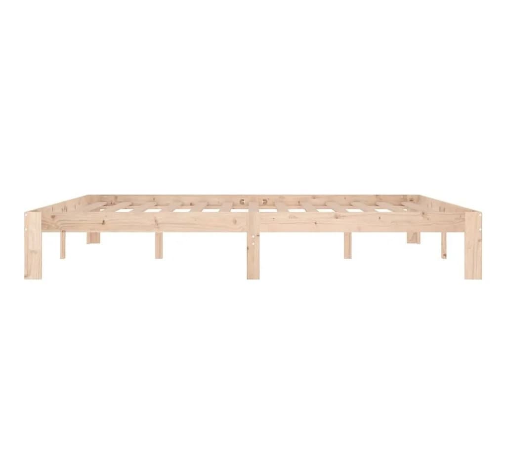 vidaXL Massivholzbett 180x200 cm Kiefernholz Modern - Bild 5