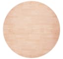 vidaXL Runde Tischplatte Ø70 cm Massivholz Eiche Unbehandelt Bild 1
