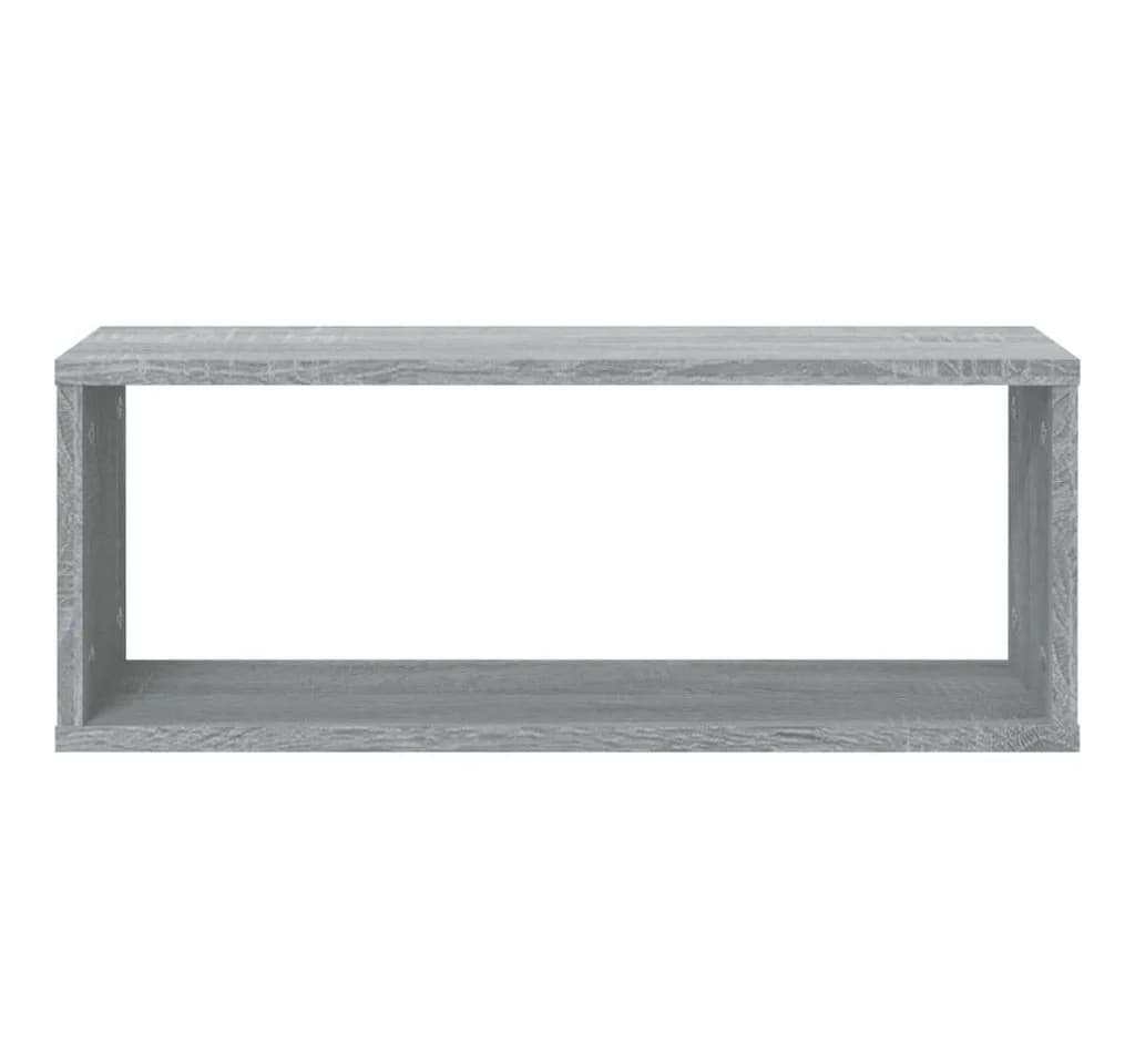 vidaXL Würfelregal 4-tlg. Grau Sonoma Holzwerkstoff - Bild 4