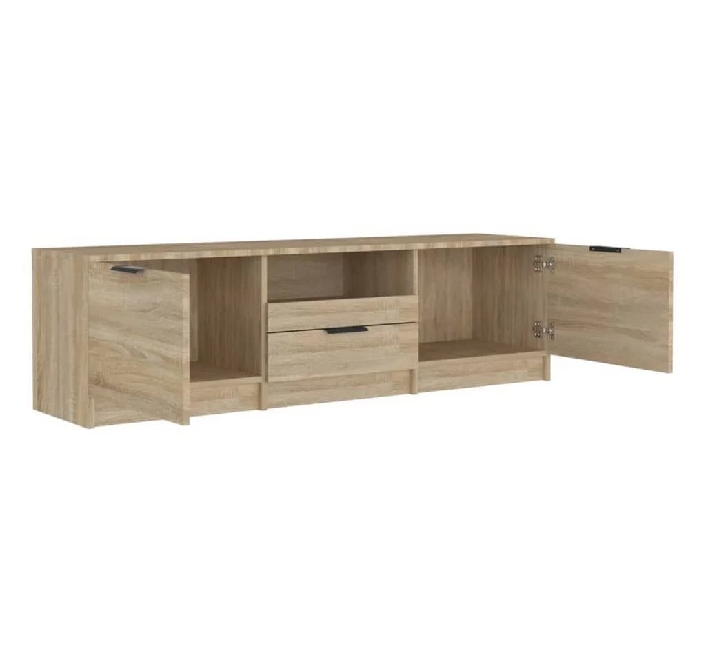 vidaXL TV-Schrank Sonoma Eiche 140 cm Spanplatte Lowboard - Bild 5