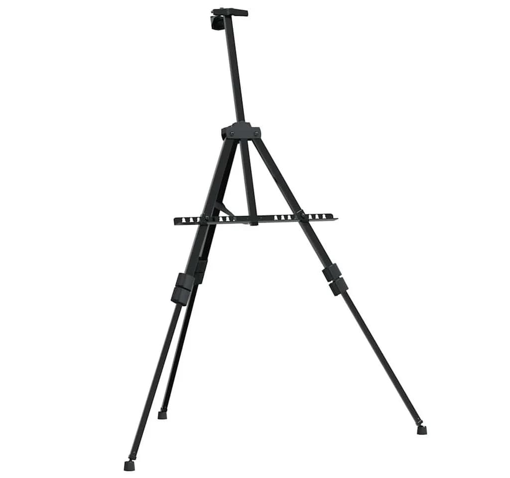 vidaXL Staffelei Verstellbar Schwarz Metall - Bild 2