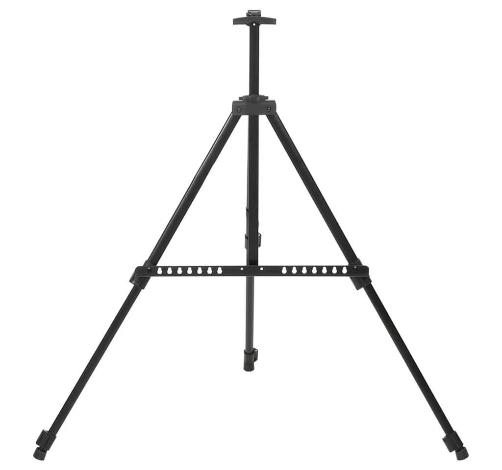 vidaXL Staffelei Verstellbar Schwarz Metall - Bild 4