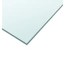vidaXL Tischplatte Transparent 50x50 cm Hartglas Bild 1