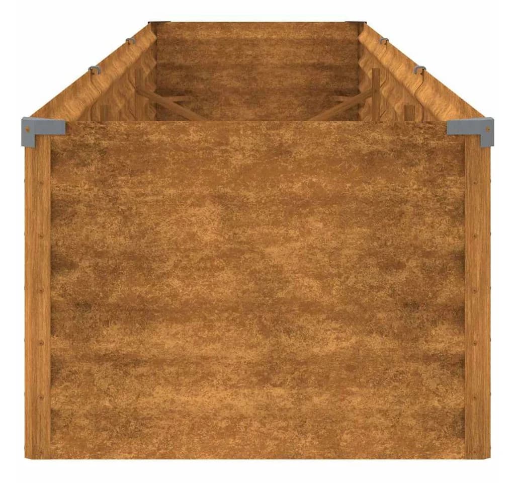 vidaXL Hochbeet Garten-Hochbeet 291 x 50 x 36 cm Cortenstahl - Bild 5