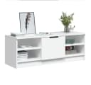 vidaXL TV-Schrank Weiß Holzwerkstoff Klassisch Bild 4