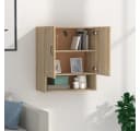 vidaXL Hängeschrank Wandschrank Sonoma-Eiche Holzwerkstoff Bild 3