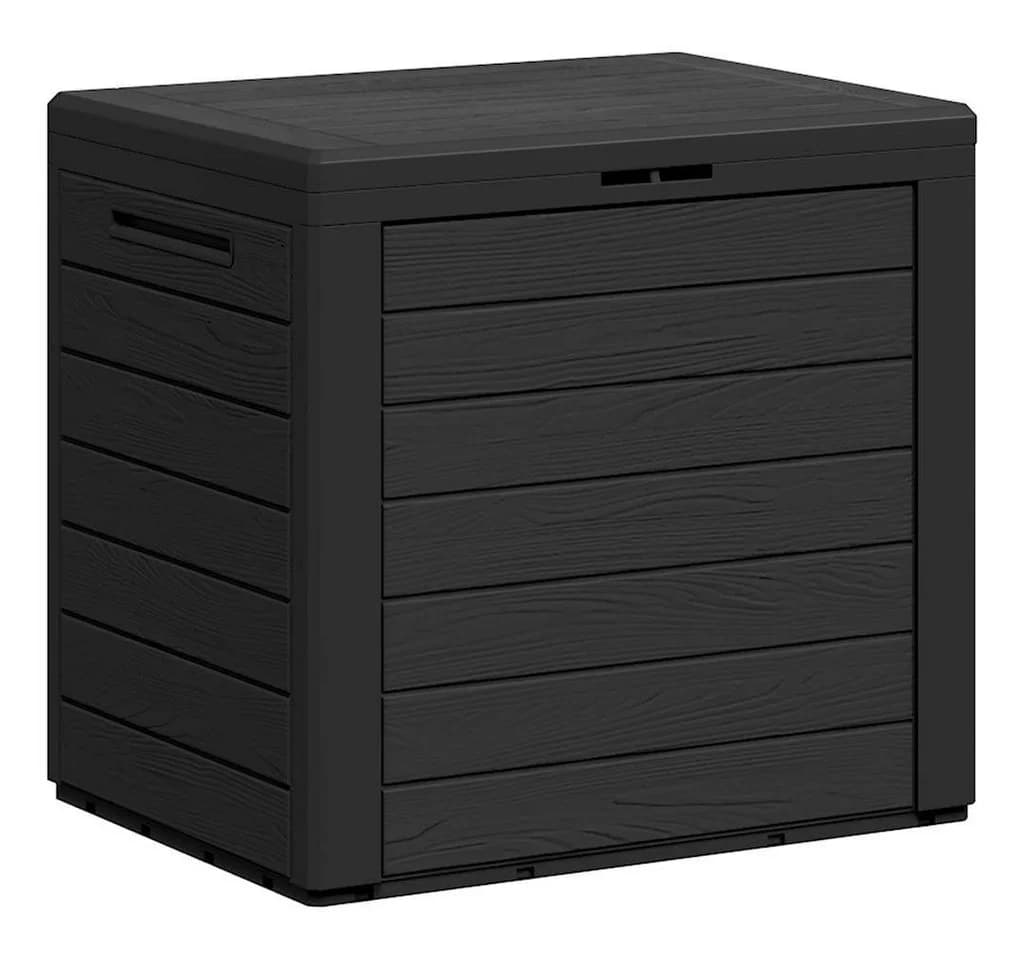 vidaXL Gartenbox Anthrazit Polypropylen Aufbewahrungsbox - Bild 2