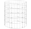 vidaXL Gartenkomposter Verzinkter Stahl Silber Bild 2