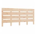 vidaXL Bett Kopfteil 180x80 cm Massivholz Kiefer Beige Bild 2