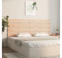 vidaXL Bett Kopfteil 180x80 cm Massivholz Kiefer Beige Bild 3